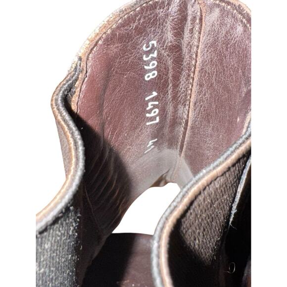 $1400 DOLCE & GABBANA Men\'s Leather Chelsea Ankle Boots Shoes UK 7 US 8 Italy main image 11